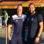 Die Trainer Marc Häfliger SC OG und Pipo Diethelm Wolhusen